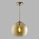 Pendule, Lustre suspendate - Lustra / Pendul design modern 30cm Balls chihlimbar