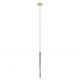 Pendule, Lustre suspendate - Pendul LED design minimalist One, auriu