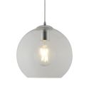 Pendul design modern 25cm Balls crom / clar