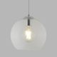 Pendule, Lustre suspendate - Pendul design modern 25cm Balls crom / clar