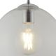 Pendule, Lustre suspendate - Pendul design modern 25cm Balls crom / clar