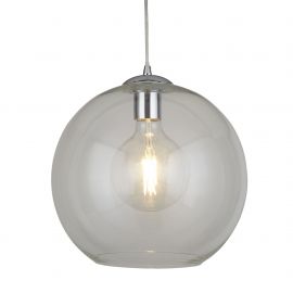Pendule, Lustre suspendate - Lustra / Pendul design modern 30cm Balls crom / clar