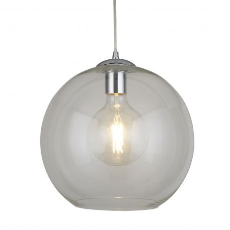 Pendule, Lustre suspendate - Lustra / Pendul design modern 30cm Balls crom / clar