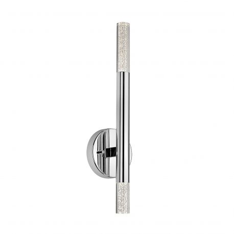 Aplice, corpuri de iluminat pentru pereti - Aplica LED design minimalist One, crom