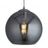 Pendul design modern 25cm Balls crom / fumuriu