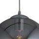 Pendule, Lustre suspendate - Pendul design modern 25cm Balls crom / fumuriu