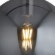 Pendule, Lustre suspendate - Pendul design modern 25cm Balls crom / fumuriu