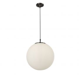 Pendule, Lustre suspendate - Lustra / Pendul design modern 35cm Atom black / opal