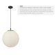 Pendule, Lustre suspendate - Lustra / Pendul design modern 35cm Atom black / opal