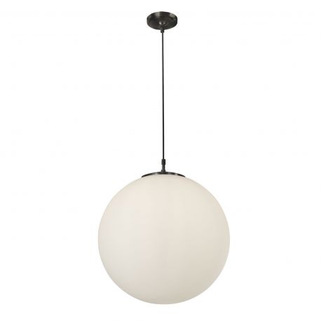 Pendule, Lustre suspendate - Lustra / Pendul design modern 30cm Atom black / opal