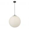 Lustra / Pendul design modern 30cm Atom black / opal