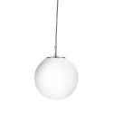Lustra / Pendul design modern 25cm Atom silver / opal