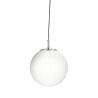 Lustra / Pendul design modern 25cm Atom silver / opal