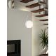 Pendule, Lustre suspendate - Lustra / Pendul design modern Avalon silver / opal