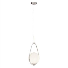 Pendule, Lustre suspendate - Lustra / Pendul design modern Avalon silver / opal