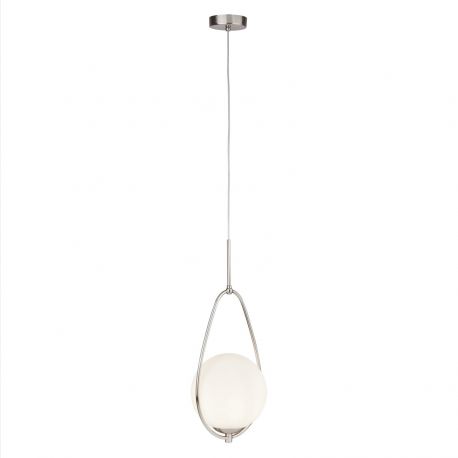 Pendule, Lustre suspendate - Lustra / Pendul design modern Avalon silver / opal