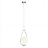 Lustra / Pendul design modern Avalon silver / opal