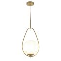 Lustra / Pendul design modern Avalon auriu / opal