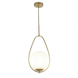 Pendule, Lustre suspendate - Lustra / Pendul design modern Avalon auriu / opal