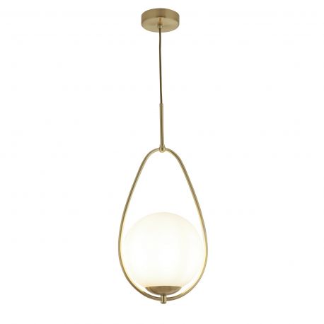Pendule, Lustre suspendate - Lustra / Pendul design modern Avalon auriu / opal