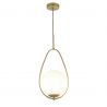 Lustra / Pendul design modern Avalon auriu / opal