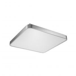 Plafoniere - Plafoniera LED moderna SIERRA argintiu, 50x50cm