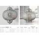 Pendule, Lustre suspendate - Lustra / Pendul design rustic Fretwork nickel