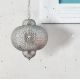 Pendule, Lustre suspendate - Lustra / Pendul design rustic Fretwork nickel