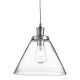 Pendule, Lustre suspendate - Lustra / Pendul design modern Pyramid crom/clar