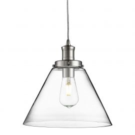 Pendule, Lustre suspendate - Lustra / Pendul design modern Pyramid crom/clar