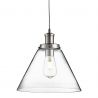 Lustra / Pendul design modern Pyramid crom/clar