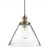 Lustra / Pendul design modern Pyramid alama antic / clar