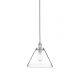 Pendule, Lustre suspendate - Lustra / Pendul design modern Pyramid argintiu / clar