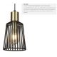 Pendule, Lustre suspendate - Lustra / Pendul design modern Bird Cage