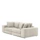 Canapele - Canapea design LUX Vista Grande, clarck sand