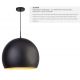 Pendule, Lustre suspendate - Lustra / Pendul design modern 40cm Domas negru