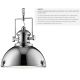 Pendule, Lustre suspendate - Lustra moderna Industrial crom
