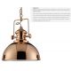 Pendule, Lustre suspendate - Lustra moderna Industrial cupru