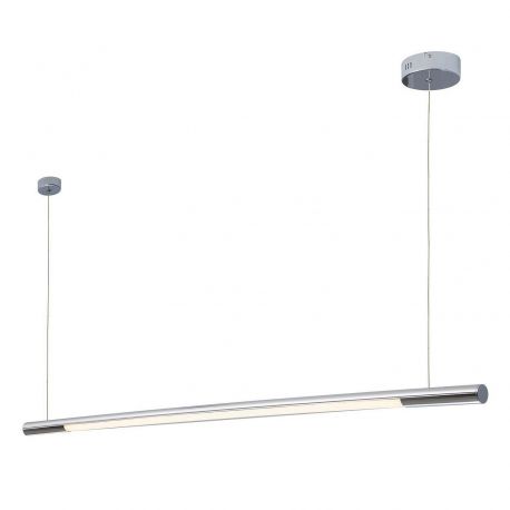 Pendule, Lustre suspendate - Lustra LED liniara, suspendata Organic 150cm, crom