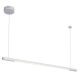 Pendule, Lustre suspendate - Lustra LED liniara, suspendata Organic 150cm, alb