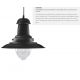 Pendule, Lustre suspendate - Lustra / Pendul stil industrial Fisherman negru