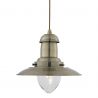 Lustra / Pendul stil industrial Fisherman alama antic