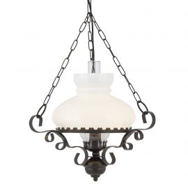 Pendule, Lustre suspendate - Lustra / Pendul stil rustic Hurricane