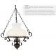 Pendule, Lustre suspendate - Lustra / Pendul stil rustic Hurricane