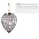Pendule, Lustre suspendate - Pendul elegant stil traditional Pineapple alama antic