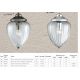Pendule, Lustre suspendate - Pendul stil traditional Pineapple crom
