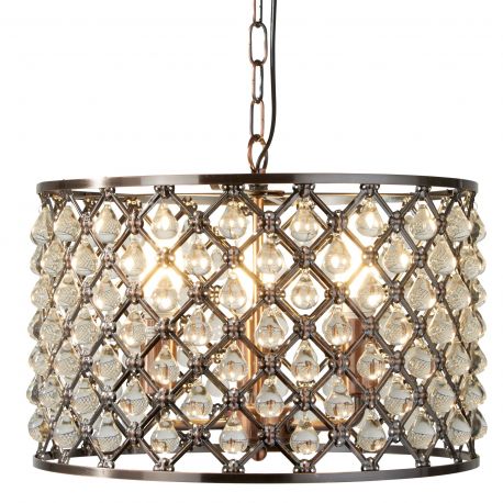 Pendule, Lustre suspendate - Lustra / Pendul elegant stil traditional Marquise cupru antic
