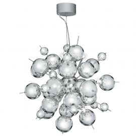 Candelabre, Lustre - Lustra eleganta design ultra-modern Molecule crom