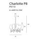 Candelabre, Lustre - Candelabru elegant cu 8 brate Charlotte