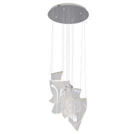 Pendule, Lustre suspendate - Lustra LED dimabila design deosebit Silk